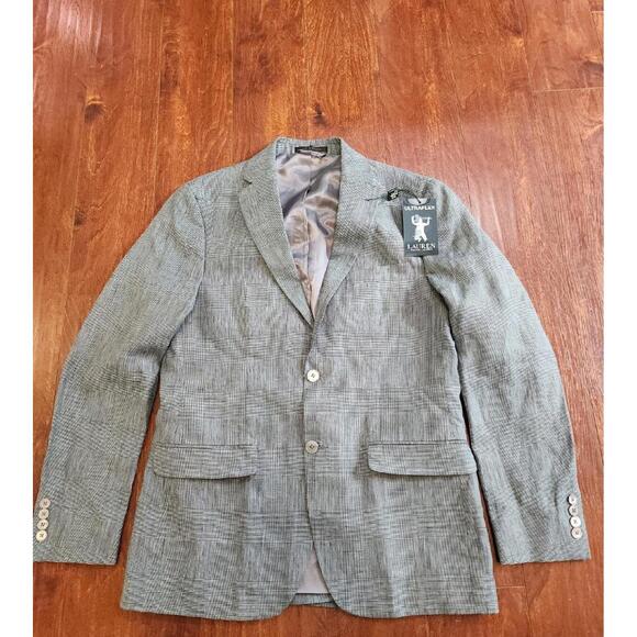 Lauren Ralph Lauren Sport Coat Size 38R Gray UltraFlex